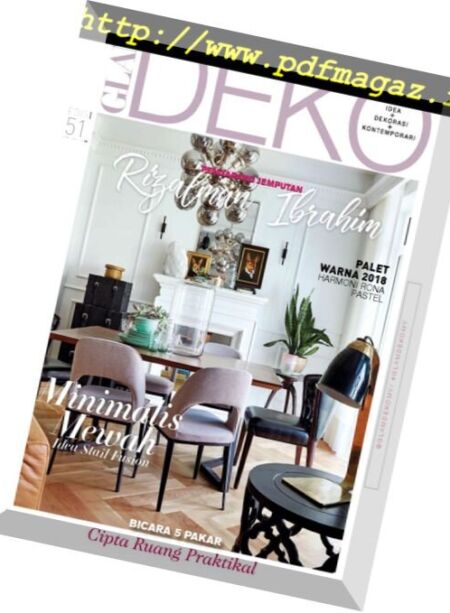 Glam Deko Malaysia – 2 Februari 2018 Cover