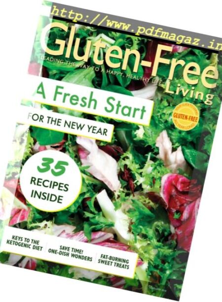 Gluten-Free Living – January 2018 Cover
