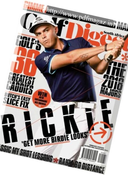 Golf Digest South Africa – February 2018 Cover