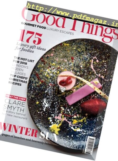 Good Things Magazine – December 2017 – January 2018 Cover