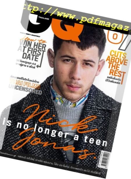 GQ Thailand – 2018-02-01 Cover