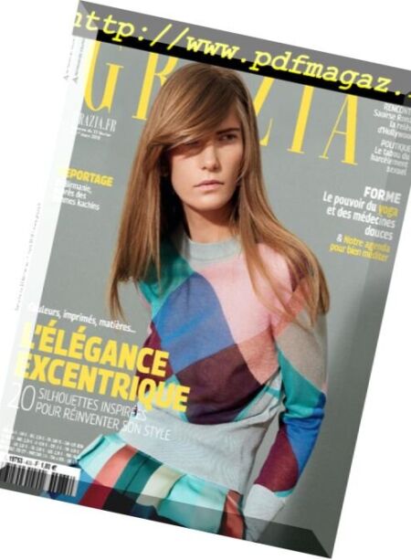 Grazia France – 23 fevrier 2018 Cover