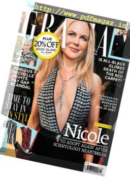 Grazia UK – 22 January 2018