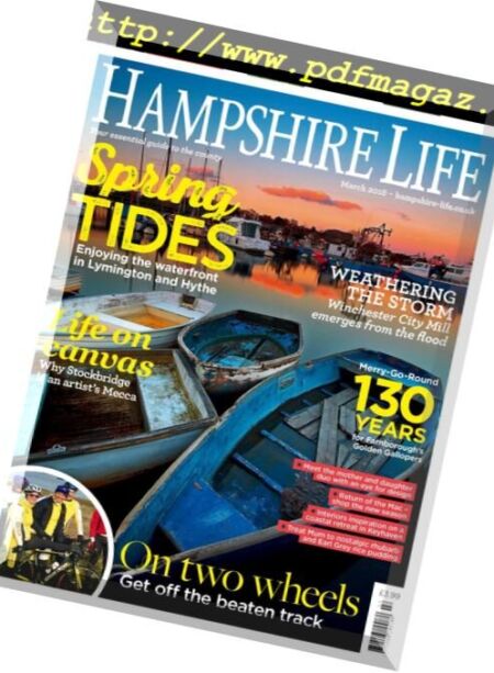 Hampshire Life – March 2018 Cover