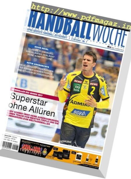 Handballwoche – 13 Februar 2018 Cover
