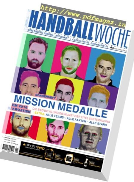 Handballwoche – 9 Januar 2018 Cover