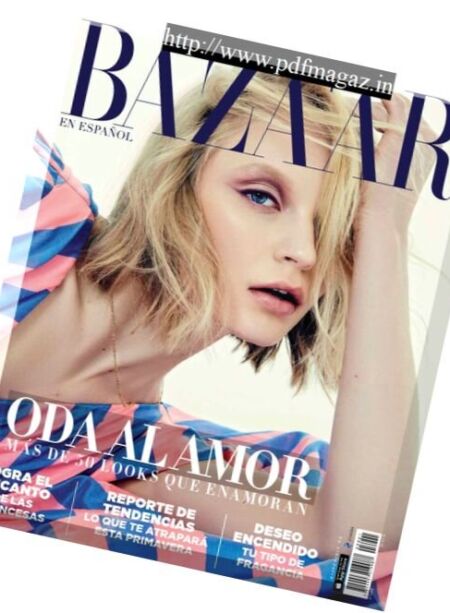Harper’s Bazaar en Espanol – enero 2018 Cover