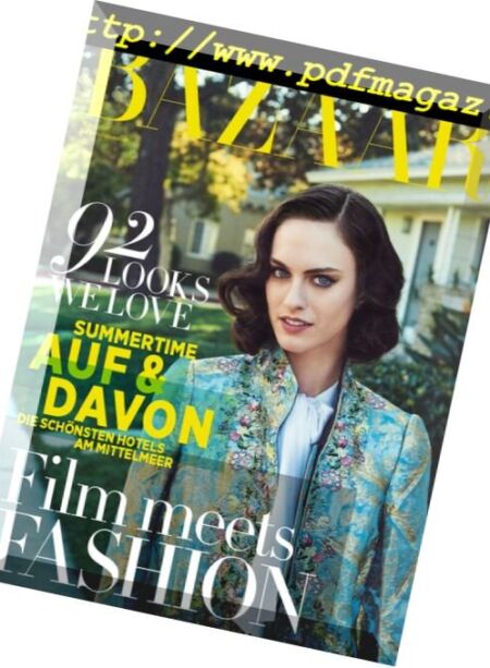 Harper’s Bazaar Germany – Marz 2018 Cover