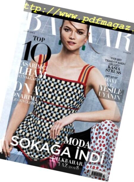 Harper’s Bazaar Turkey – Subat 2018 Cover