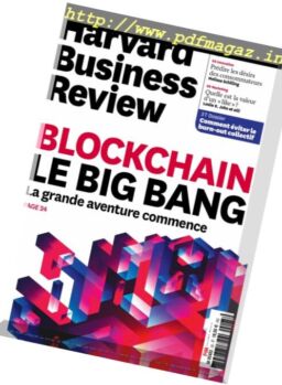 Harvard Business Review France – Fevrier-Mars 2018