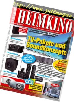 Heimkino – Marz-April 2018