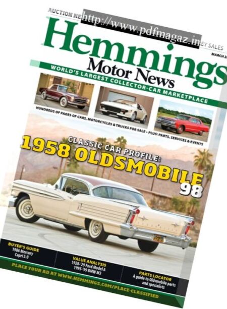 Hemmings Motor News – March 2018 Cover
