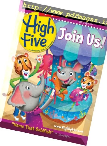 Highlights High Five – Welcome Issue – January 2018 Cover