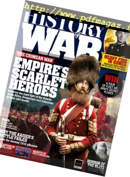 History of War – Issue 52, 2018 Cover