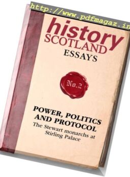 History Scotland Essays – The Stewart court 2018