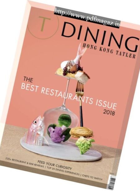 Hong Kong & Macau’s Best Restaurants English edition – January 2018 Cover