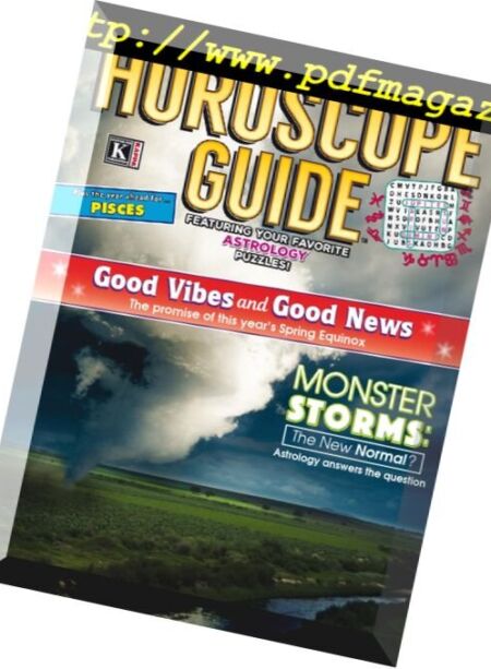 Horoscope Guide – March 2018 Cover