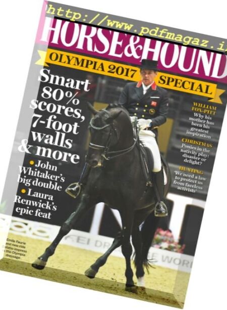 Horse & Hound – 21 December 2017 Cover