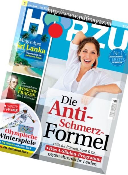Horzu – 26 Januar 2018 Cover