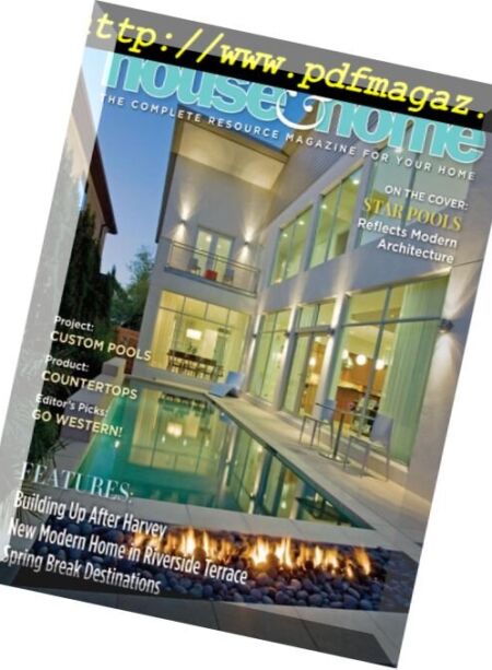 Houston House & Home – February 2018 Cover