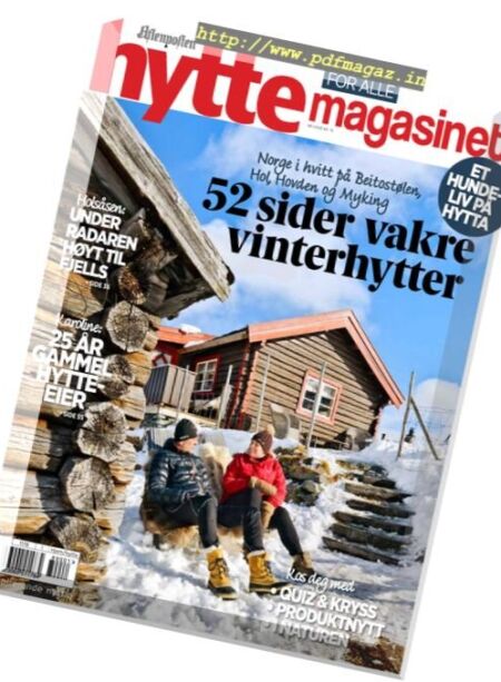 Hyttemagasinet – januar 2018 Cover