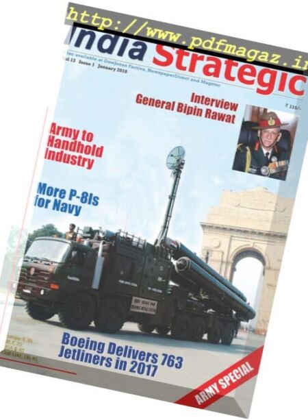 India Strategic – January 2018 Cover