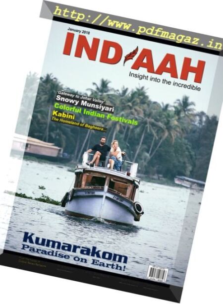 Indiaah – January 2018 Cover