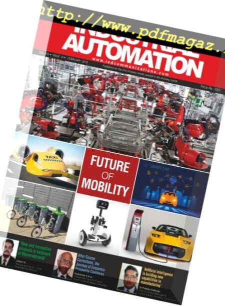 Industrial Automation – February 2018 Cover
