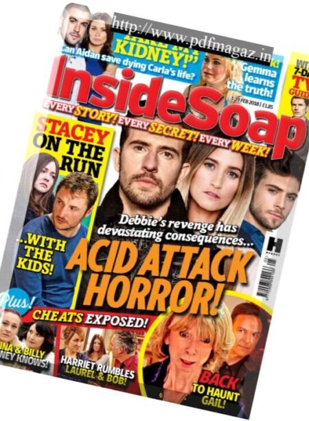 Inside Soap UK – 27 January 2018 Cover