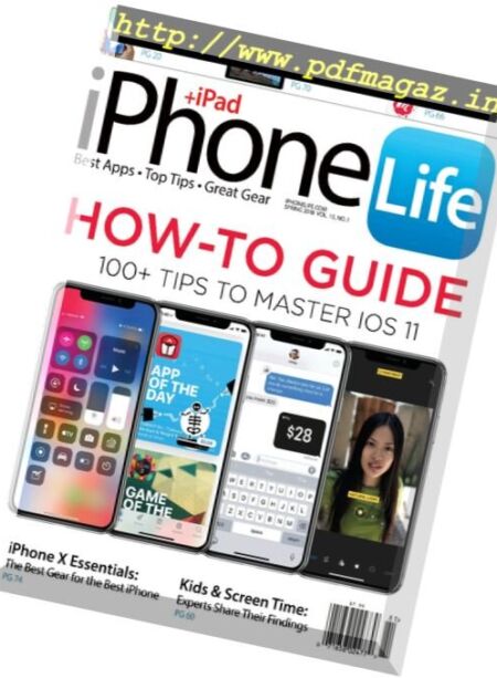iPhone Life Magazine – 29 December 2017 Cover