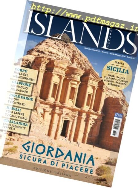 Islands Viaggi – Aprile-Maggio 2016 Cover