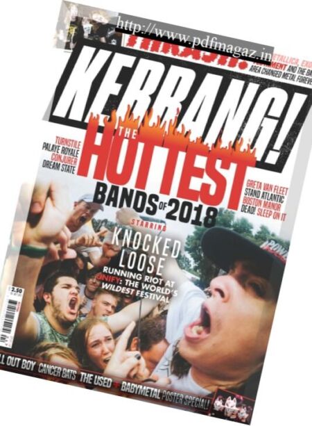 Kerrang! – 27 January 2018 Cover
