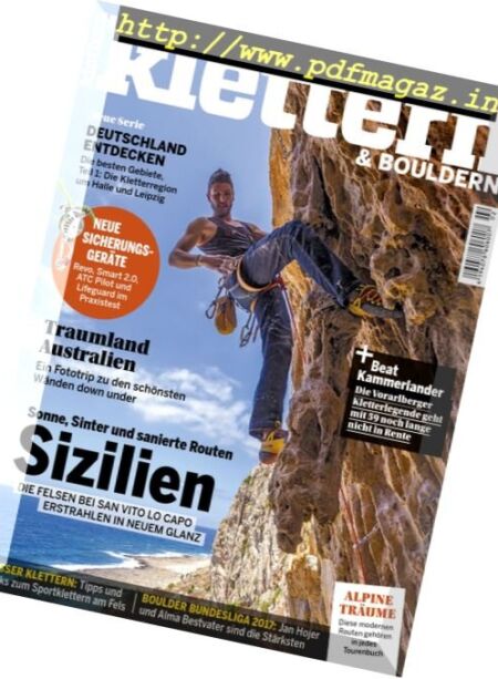 Klettern – Februar 2018 Cover