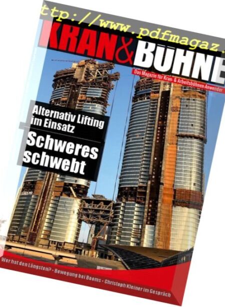 Kran & Buhne – Januar 2018 Cover
