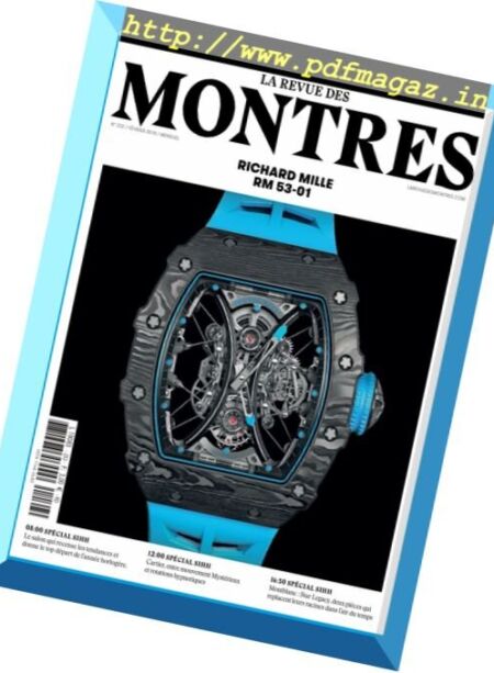 La revue des Montres – fevrier 2018 Cover