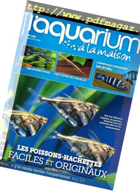 l’Aquarium a la Maison – mars-avril 2018 Cover