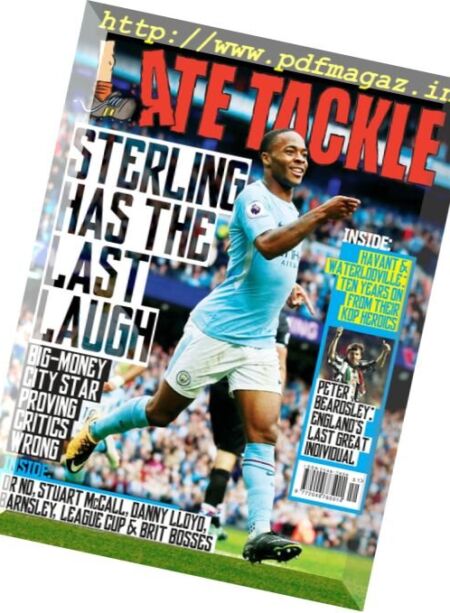 Late Tackle Football – January-February 2018 Cover