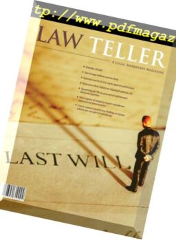 Lawteller – February 2018
