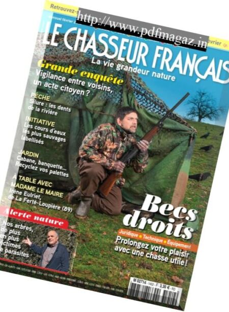 Le Chasseur Francais – fevrier 2018 Cover