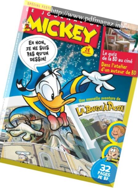 Le Journal de Mickey – 24 janvier 2018 Cover
