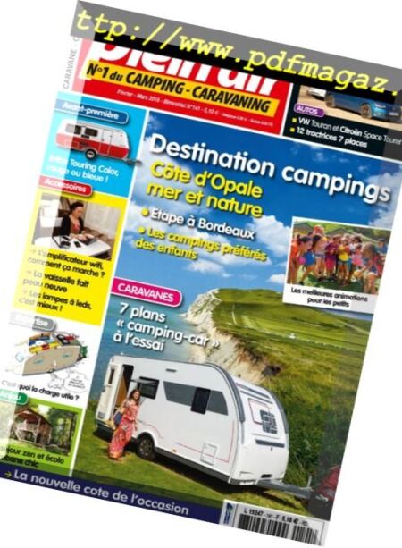 Le Monde du Plein-Air – mars-avril 2018 Cover