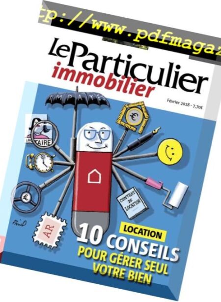 Le Particulier Immobilier – Fevrier 2018 Cover