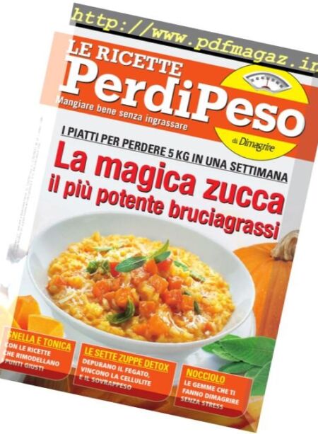 Le Ricette PerdiPeso – Gennaio 2018 Cover