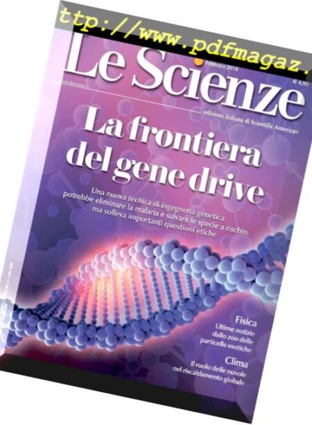 Le Scienze – febbraio 2018 Cover