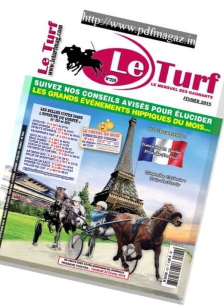 Le Turf – 26 janvier 2018 Cover