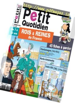 Les Fiches du Petit Quotidien – Decembre 2016