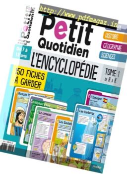 Les Fiches du Petit Quotidien – Hors-Serie N.10 – Juillet 2017
