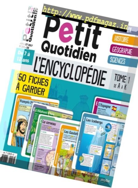 Les Fiches du Petit Quotidien – Hors-Serie N.10 – Juillet 2017 Cover