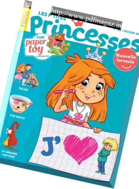 Les P’tites Princesses – fevrier 2018 Cover