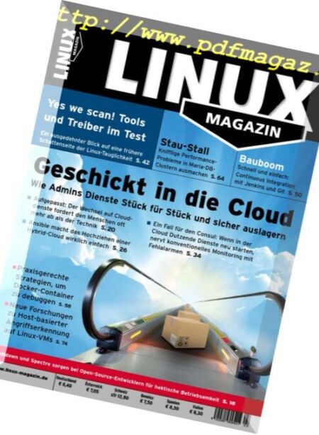 Linux-Magazin – Marz 2018 Cover